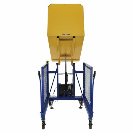 Vestil UNIV DC TRASH CAN DUMPER 400LB 48.56 TCD-U-48-DC